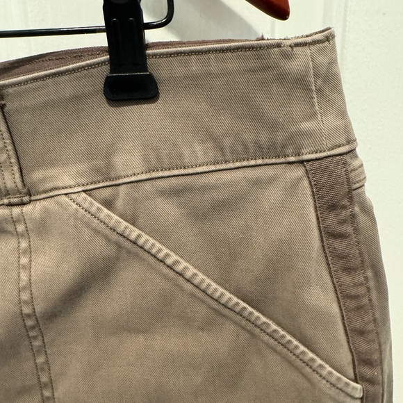 SPANX Brown Twill Shorts Size 3X - Picture 3 of 10